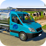 Milk Van Cow Milk Delivery Sim MOD Unlimited Money 0.28
